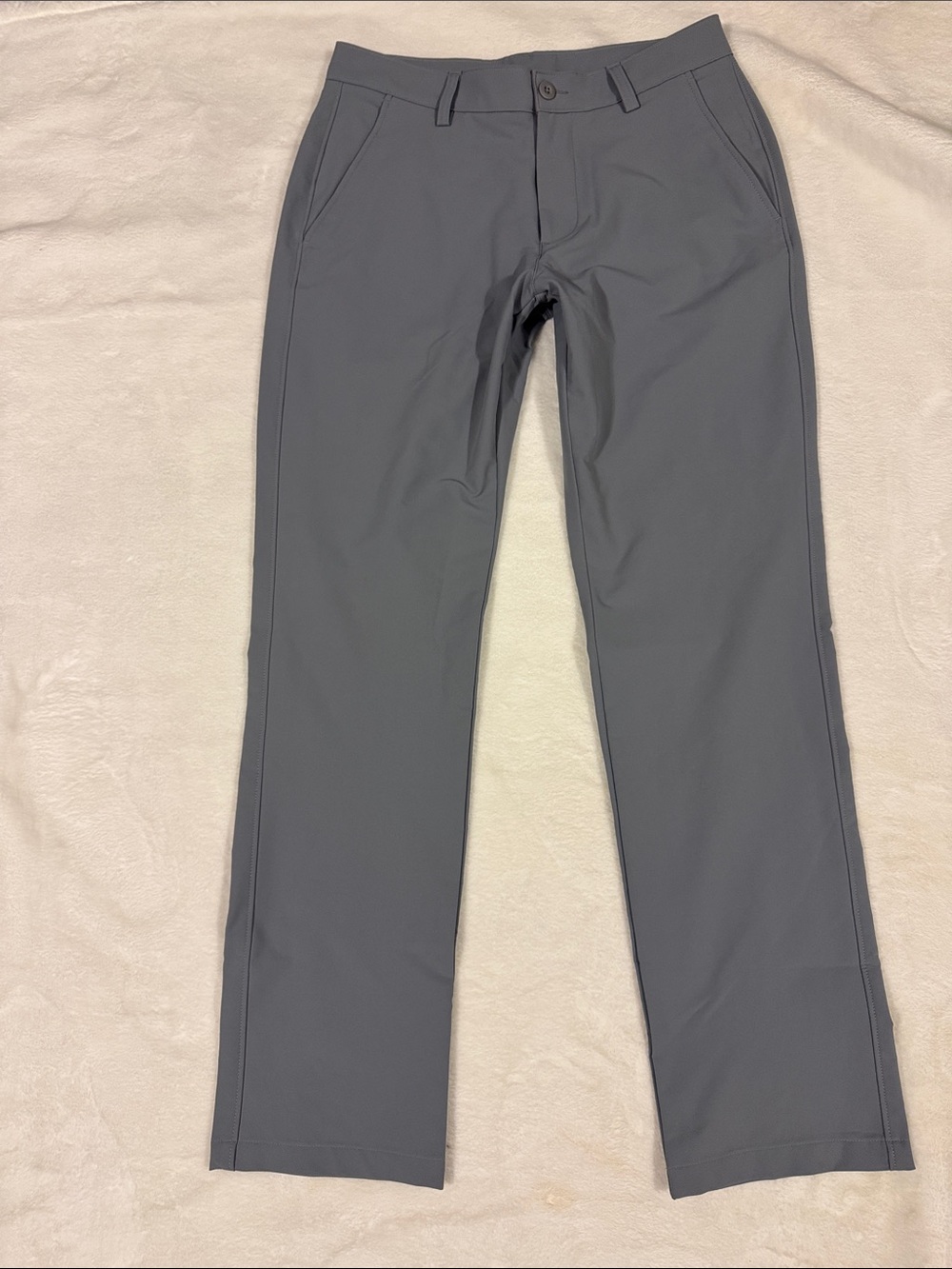 Men's Under Armour Classic Gray Straight-Leg Pants, Sz 32/32